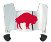 Buffalo Bills Retro Throwback Mini Football Helmet Visor Shield w/ Clips - PICK VISOR & LOGO COLOR