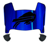 Buffalo Bills Mini Football Helmet Visor Shield w/ Clips - PICK VISOR & LOGO COLOR