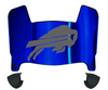 Buffalo Bills Mini Football Helmet Visor Shield w/ Clips - PICK VISOR & LOGO COLOR