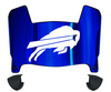 Buffalo Bills Mini Football Helmet Visor Shield w/ Clips - PICK VISOR & LOGO COLOR