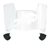 Buffalo Bills Mini Football Helmet Visor Shield w/ Clips - PICK VISOR & LOGO COLOR