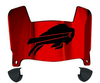 Buffalo Bills Mini Football Helmet Visor Shield w/ Clips - PICK VISOR & LOGO COLOR