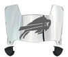 Buffalo Bills Mini Football Helmet Visor Shield w/ Clips - PICK VISOR & LOGO COLOR