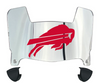 Buffalo Bills Mini Football Helmet Visor Shield w/ Clips - PICK VISOR & LOGO COLOR