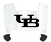 Buffalo Bulls Mini Football Helmet Visor Shield w/ Clips - PICK VISOR & LOGO COLOR