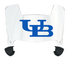 Buffalo Bulls Mini Football Helmet Visor Shield w/ Clips - PICK VISOR & LOGO COLOR