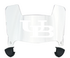 Buffalo Bulls Mini Football Helmet Visor Shield w/ Clips - PICK VISOR & LOGO COLOR