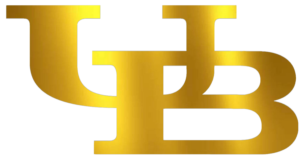 Buffalo Bulls GOLD CHROME MIRROR Team Logo Premium DieCut Vinyl Decal PICK SIZE