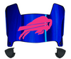 Buffalo Bills Limited Edition Mini Football Helmet Visor Shield w/ Clips - PICK VISOR & LOGO COLOR