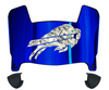 Buffalo Bills Limited Edition Mini Football Helmet Visor Shield w/ Clips - PICK VISOR & LOGO COLOR