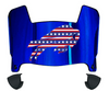 Buffalo Bills Limited Edition Mini Football Helmet Visor Shield w/ Clips - PICK VISOR & LOGO COLOR