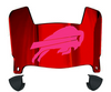 Buffalo Bills Limited Edition Mini Football Helmet Visor Shield w/ Clips - PICK VISOR & LOGO COLOR