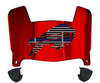 Buffalo Bills Limited Edition Mini Football Helmet Visor Shield w/ Clips - PICK VISOR & LOGO COLOR