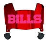 Buffalo Bills Limited Edition Mini Football Helmet Visor Shield w/ Clips - PICK VISOR & LOGO COLOR