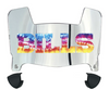 Buffalo Bills Limited Edition Mini Football Helmet Visor Shield w/ Clips - PICK VISOR & LOGO COLOR