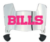 Buffalo Bills Limited Edition Mini Football Helmet Visor Shield w/ Clips - PICK VISOR & LOGO COLOR