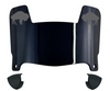Buffalo Bills Retro Throwback Mini Football Helmet Visor Shield w/ Clips - PICK VISOR & LOGO COLOR