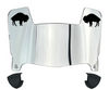 Buffalo Bills Retro Throwback Mini Football Helmet Visor Shield w/ Clips - PICK VISOR & LOGO COLOR