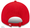 Buffalo Bills Retro Throwback Swarovski Crystal Bling Womens New Era Adjustable Hat Red