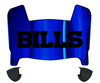 Buffalo Bills Mini Football Helmet Visor Shield w/ Clips - PICK VISOR & LOGO COLOR