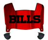 Buffalo Bills Mini Football Helmet Visor Shield w/ Clips - PICK VISOR & LOGO COLOR