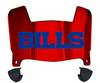 Buffalo Bills Mini Football Helmet Visor Shield w/ Clips - PICK VISOR & LOGO COLOR