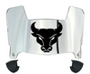 Buffalo Bulls Mini Football Helmet Visor Shield w/ Clips - PICK VISOR & LOGO COLOR