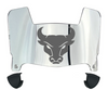 Buffalo Bulls Mini Football Helmet Visor Shield w/ Clips - PICK VISOR & LOGO COLOR