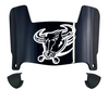 Buffalo Bulls Mini Football Helmet Visor Shield w/ Clips - PICK VISOR & LOGO COLOR