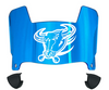 Buffalo Bulls Mini Football Helmet Visor Shield w/ Clips - PICK VISOR & LOGO COLOR