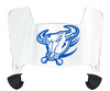 Buffalo Bulls Mini Football Helmet Visor Shield w/ Clips - PICK VISOR & LOGO COLOR