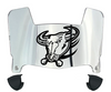 Buffalo Bulls Mini Football Helmet Visor Shield w/ Clips - PICK VISOR & LOGO COLOR