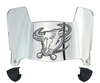 Buffalo Bulls Mini Football Helmet Visor Shield w/ Clips - PICK VISOR & LOGO COLOR