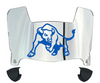 Buffalo Bulls Mini Football Helmet Visor Shield w/ Clips - PICK VISOR & LOGO COLOR