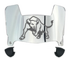 Buffalo Bulls Mini Football Helmet Visor Shield w/ Clips - PICK VISOR & LOGO COLOR