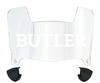 Butler Bulldogs Mini Football Helmet Visor Shield w/ Clips - PICK VISOR & LOGO COLOR