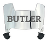 Butler Bulldogs Mini Football Helmet Visor Shield w/ Clips - PICK VISOR & LOGO COLOR