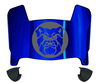 Butler Bulldogs Mini Football Helmet Visor Shield w/ Clips - PICK VISOR & LOGO COLOR