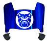 Butler Bulldogs Mini Football Helmet Visor Shield w/ Clips - PICK VISOR & LOGO COLOR