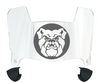 Butler Bulldogs Mini Football Helmet Visor Shield w/ Clips - PICK VISOR & LOGO COLOR