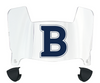 Butler Bulldogs Mini Football Helmet Visor Shield w/ Clips - PICK VISOR & LOGO COLOR