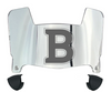 Butler Bulldogs Mini Football Helmet Visor Shield w/ Clips - PICK VISOR & LOGO COLOR