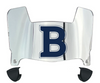 Butler Bulldogs Mini Football Helmet Visor Shield w/ Clips - PICK VISOR & LOGO COLOR