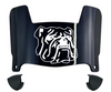 Butler Bulldogs Mini Football Helmet Visor Shield w/ Clips - PICK VISOR & LOGO COLOR