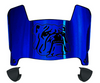 Butler Bulldogs Mini Football Helmet Visor Shield w/ Clips - PICK VISOR & LOGO COLOR