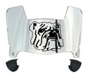 Butler Bulldogs Mini Football Helmet Visor Shield w/ Clips - PICK VISOR & LOGO COLOR