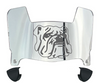 Butler Bulldogs Mini Football Helmet Visor Shield w/ Clips - PICK VISOR & LOGO COLOR
