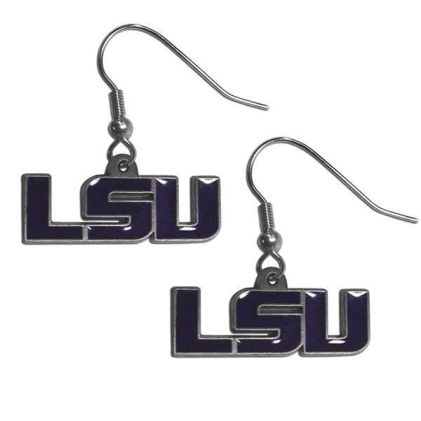LSU Tigers NCAA Womens Dangle Earrings