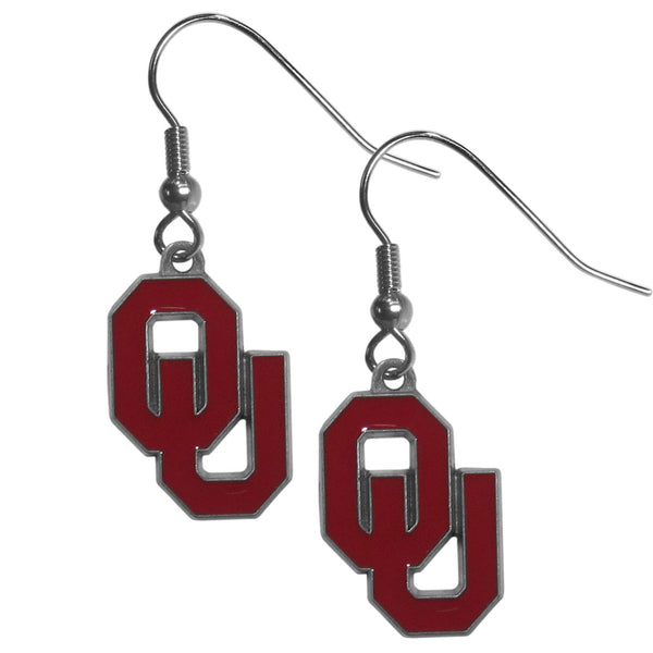 Oklahoma Sooners NCAA Womens Dangle Earrings