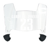 CJ Gardner Johnson Philadelphia Eagles Mini Football Helmet Visor w/ Clips - PICK COLOR